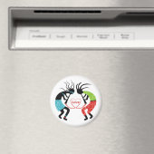 Kokopelli-Liebe-Magnets Magnet (In Situ (Geschirrspüler))