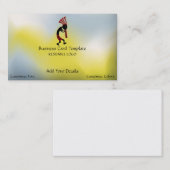 Kokopelli-Logo-Visitenkarte Visitenkarte (Vorne/Hinten)