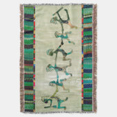 KOKOPELLI lustige Familie + Ihre Ideen Decke (Vorderseite Vertikal)