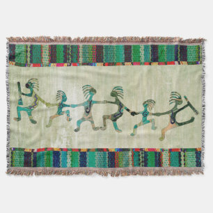 KOKOPELLI lustige Familie + Ihre Ideen Decke