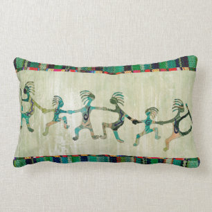 KOKOPELLI lustige Familie + Ihre Ideen Lendenkissen