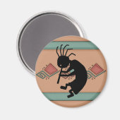 Kokopelli Magnet (Vorderseite/Rückseite)