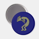 Kokopelli Magnet (Vorderseite/Rückseite)