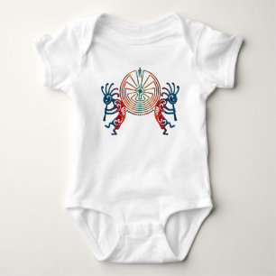 KOKOPELLI / MAN IN DER MAZE + Ihre Ideen Baby Strampler