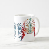 KOKOPELLI / MAN IN DER MAZE + Ihre Ideen Kaffeetasse (VorderseiteRechts)