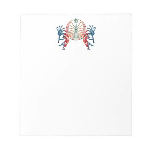 KOKOPELLI / MAN IN DER MAZE + Ihre Ideen Notizblock