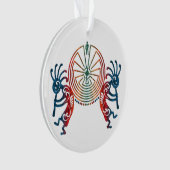 KOKOPELLI / MAN IN DER MAZE + Ihre Ideen Ornament (Vorderseite)