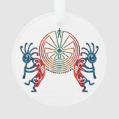 KOKOPELLI / MAN IN DER MAZE + Ihre Ideen Ornament (Rückseite)