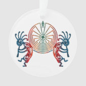 KOKOPELLI / MAN IN DER MAZE + Ihre Ideen Ornament (Vorderseite)