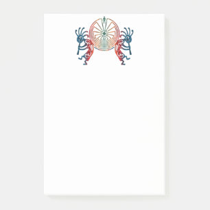 KOKOPELLI / MAN IN DER MAZE + Ihre Ideen Post-it Klebezettel