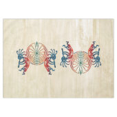 KOKOPELLI / MAN IN DER MAZE + Ihre Ideen Tischdecke (Vorderseite (Horizontal))