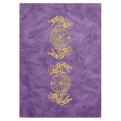 KOKOPELLI / MAN IN MAZE Gold + Ihre Ideen Tischdecke (Vorderseite)