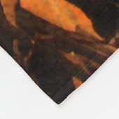 Kokopelli mit Feuer fliegt Decke der Fleece-50 x60 (Ecke)