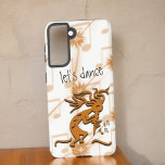 Kokopelli mit musikalischer Note Artwork Samsung Galaxy Hülle<br><div class="desc">Dieses Design hat eine rechts stehende Merrymakerin Kokopelli,  die Musik auf einem weißen Hintergrund mit musikalischen Noten spielt. Füllen Sie das Vorlagenfeld mit Ihrem Namen oder Ihren Initialen aus,  entfernen Sie den gesamten Text oder bearbeiten Sie ihn mit dem Entwurfstool,  um einen Schriftart auszuwählen,  den Sie möchten.</div>