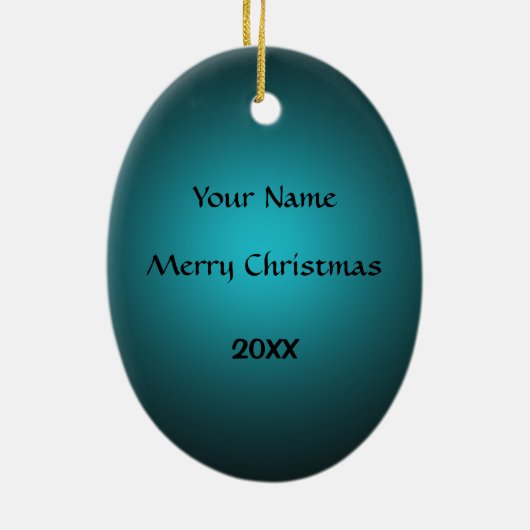 Kokopelli mit Sun Custom Christmas Ornament (Hinten)