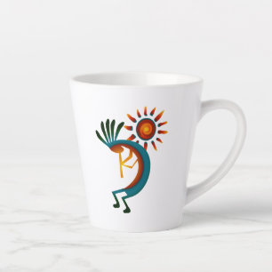 Kokopelli mit Sun Milchtasse