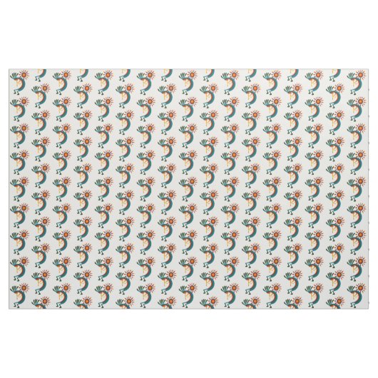 Kokopelli mit Sun Stoff (Yard (91,4 cm))