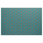 Kokopelli mit Sun Turquoise Stoff (Yard (91,4 cm))