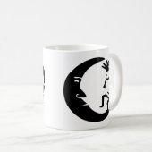 Kokopelli Mond Kaffeetasse (VorderseiteRechts)
