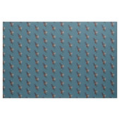 Kokopelli Music Aquamarin Stoff (Fat Quarter (45,7 x 55,9 cm))