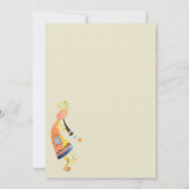 Kokopelli Music for Retirement Party Einladung (Rückseite)