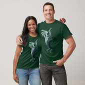 Kokopelli Music macht grünes Shirt (Unisex)