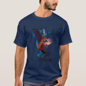 Kokopelli Music Navy T - Shirt (Vorderseite)