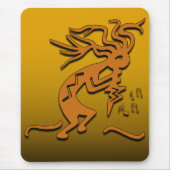 Kokopelli Musical Merry Maker & Notes Mousepad (Vorne)