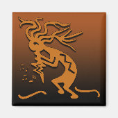 Kokopelli Musician Magnet (Vorne)