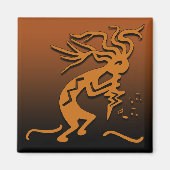 Kokopelli Musician Magnet (Vorne)