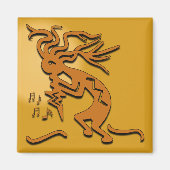 Kokopelli Musician Magnet (Vorne)