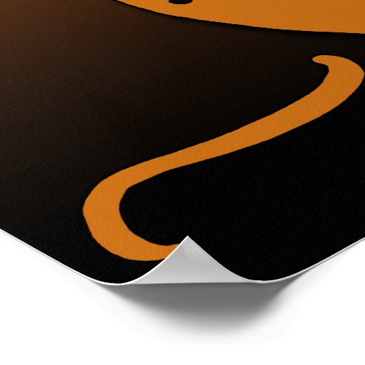 Kokopelli Musician Poster (Ecke)