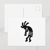 Kokopelli Musician Postkarte (Vorne/Hinten)