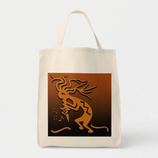 Kokopelli Musician Tragetasche (Vorne)