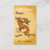 Kokopelli Musician Visitenkarte (Vorderseite)