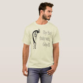 Kokopelli Musik T-Shirt (Vorne ganz)