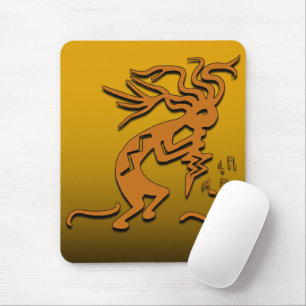 Kokopelli Musiker Mousepad
