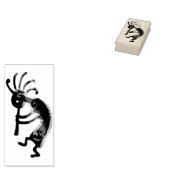 KOKOPELLI Musiker Recht + Ihre Ideen Gummistempel (Stempel)