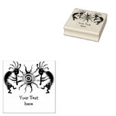 KOKOPELLI Musiker SUN + Ihre Ideen Gummistempel (Stempel)
