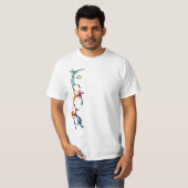 KOKOPELLI Musikerakrobaten + Ihre Ideen T-Shirt (Vorne ganz)