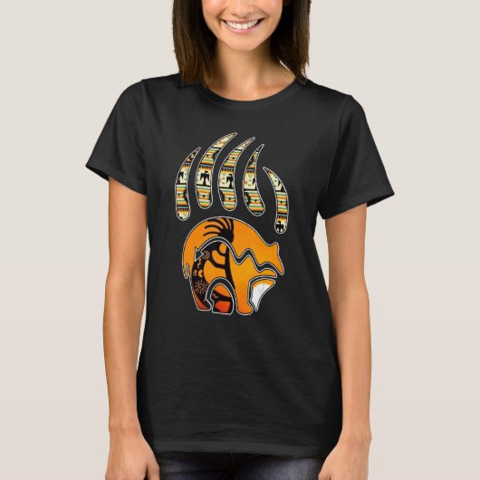 Kokopelli Native American T-Shirt (Vorderseite)