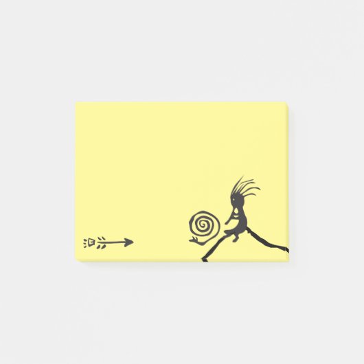 Kokopelli Notes Post-it Klebezettel (Vorderseite)