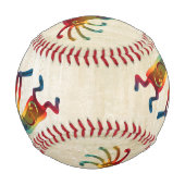 KOKOPELLI Ornamente + Ihre Ideen Baseball (Vorderseite)