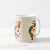 KOKOPELLI Ornamente + Ihre Ideen Kaffeetasse (VorderseiteRechts)