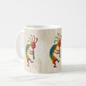 KOKOPELLI Ornamente + Ihre Ideen Kaffeetasse (Vorderseite Links)