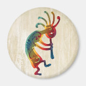 KOKOPELLI Ornamente + Ihre Ideen Magnet (Vorne)