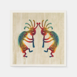 KOKOPELLI Ornamente + Ihre Ideen Serviette