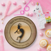 Kokopelli Personalisiertes Party Pappteller (Party)