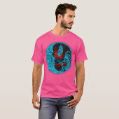 Kokopelli Plays For The Moon 3 Fan Fun T-Shirt (Vorne ganz)