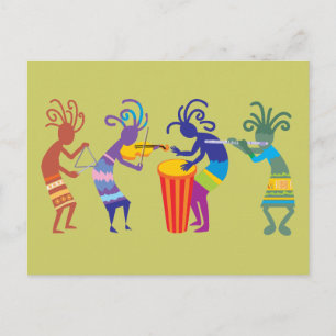 Kokopelli Postcard Postkarte